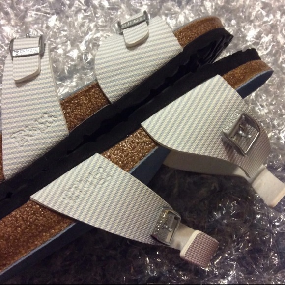 BIRKI'S BY BIRKENSTOCK MARTINA NARVIC STRIPES SOFT BLUE - Picture 6 of 8